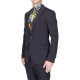 DOLCE & GABBANA DECONSTRUCTED STRECH JERSEY JACKET WITH DG EMBROIDERY