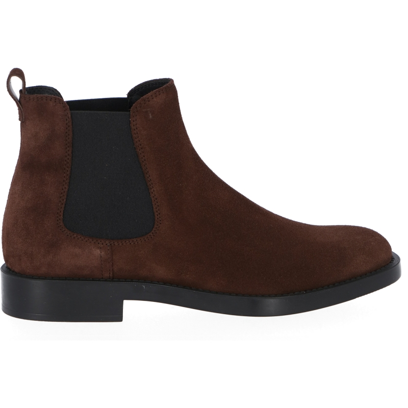 TOD'S SUEDE BEETLE BOOTS