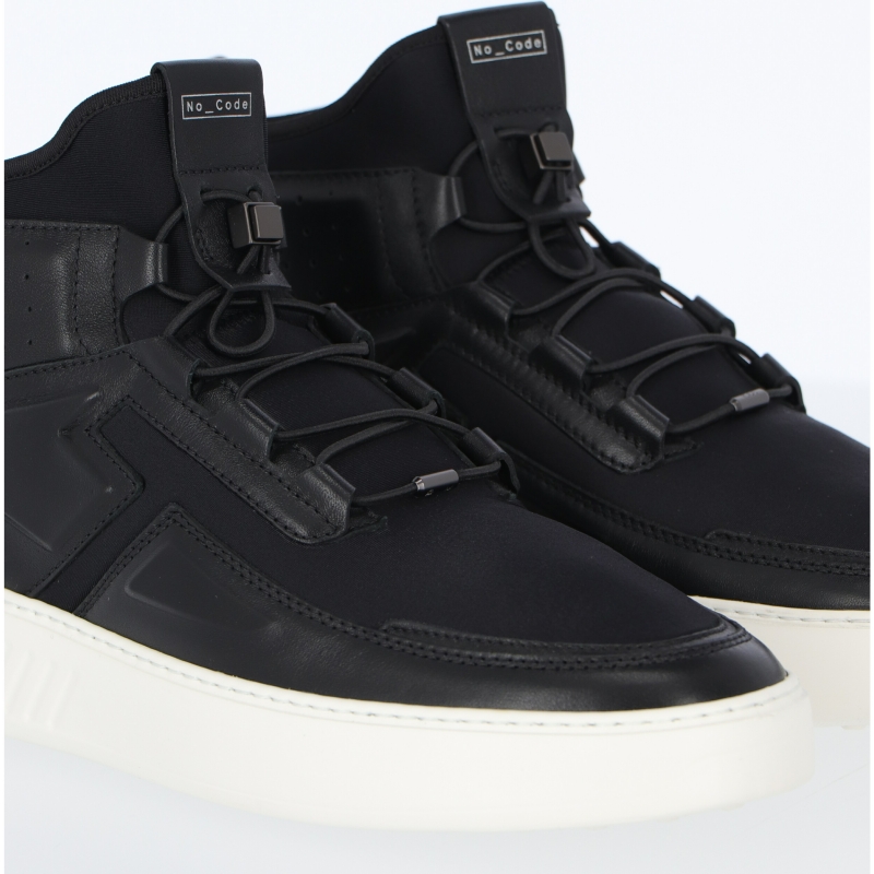 TOD'S NO_CODE X HIGH TOP LEATHER SNEAKERS - Vanda Boutique