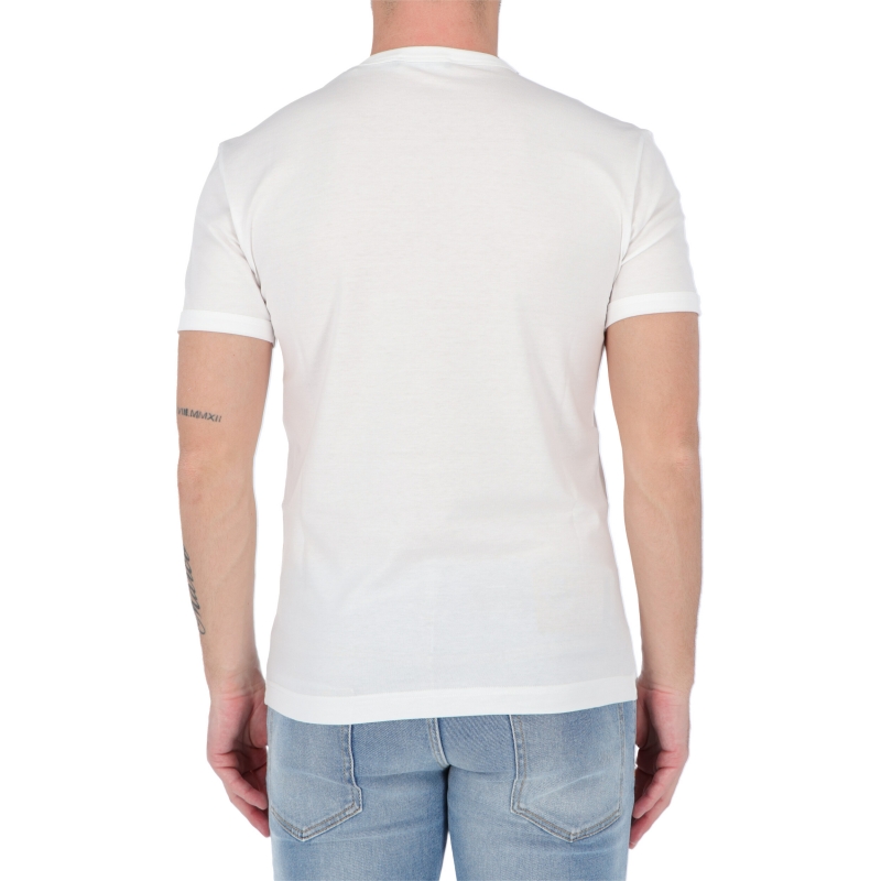 DOLCE & GABBANA COTTON T-SHIRT WITH FRENCH WIRE PATCH