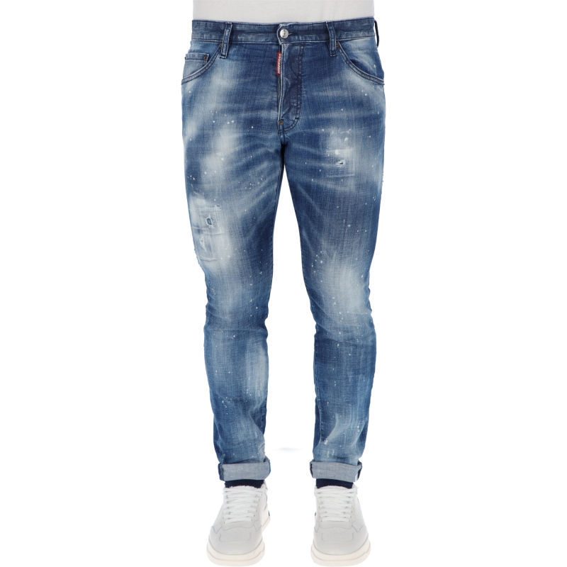 DSQUARED2 MEDIUM 2 WASH COOL GUY JEANS