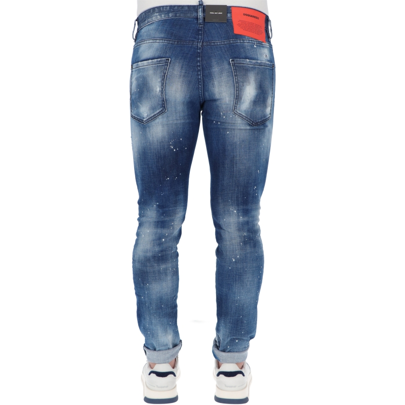 DSQUARED2 MEDIUM 2 WASH COOL GUY JEANS