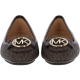 LILLIE FLAT SHOES MADE OF MONOGRAM COATED CANVAS