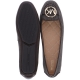 LILLIE FLAT SHOES MADE OF MONOGRAM COATED CANVAS