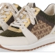 LEATHER AND CANVAS BILLIE SNEAKERS