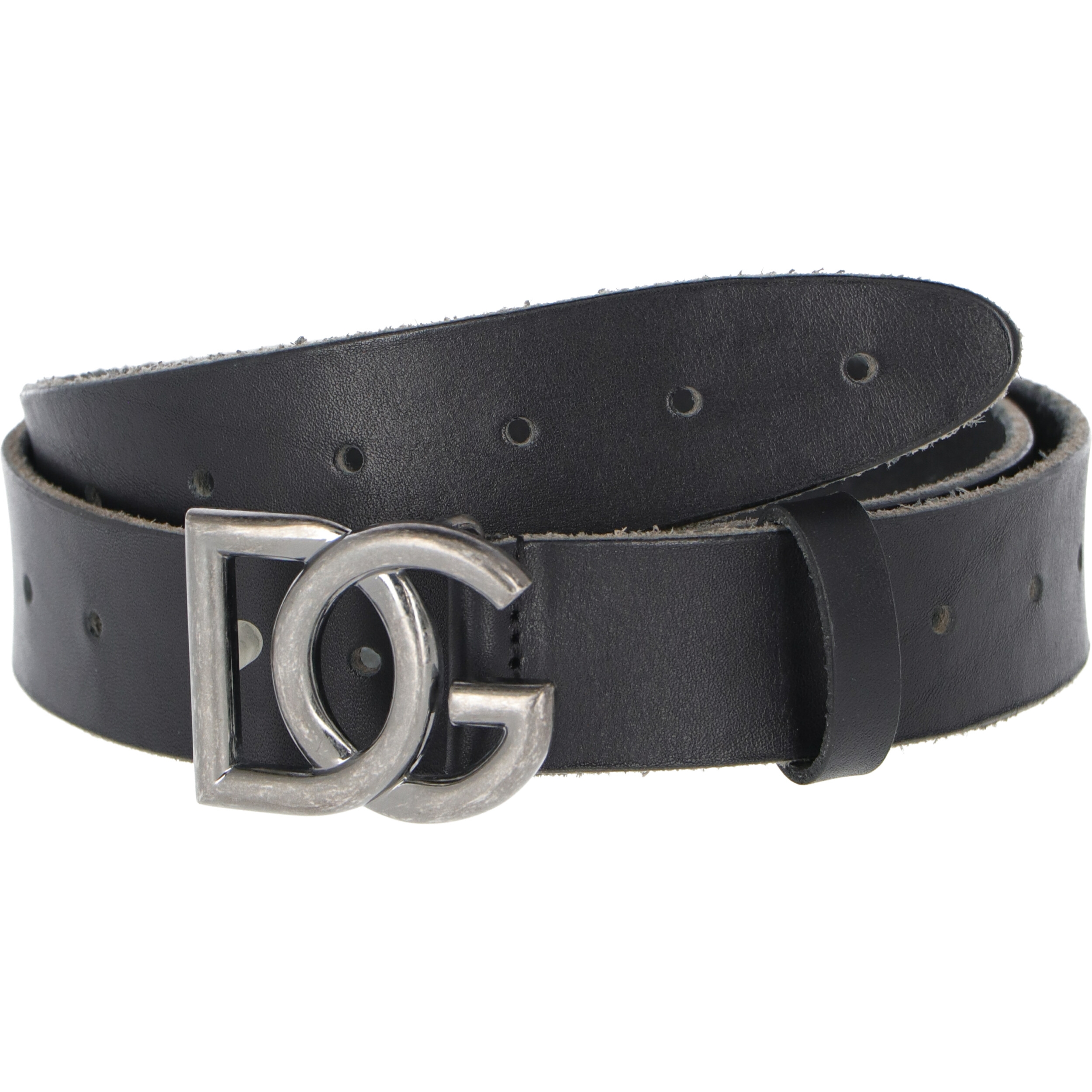 Dolce & Gabbana Crossover DG Logo Buckle Belt