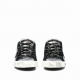 PHILIPPE MODEL PRSX SILVER LEATHER SNEAKERS