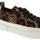 LEO PRINTED COTTON SNEAKERS WITH LOGO