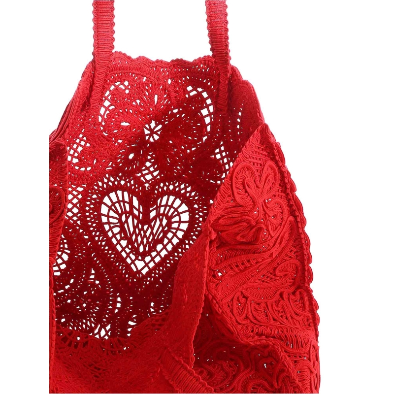 BEATRICE CORDONETTO LACE SHOPPING BAG