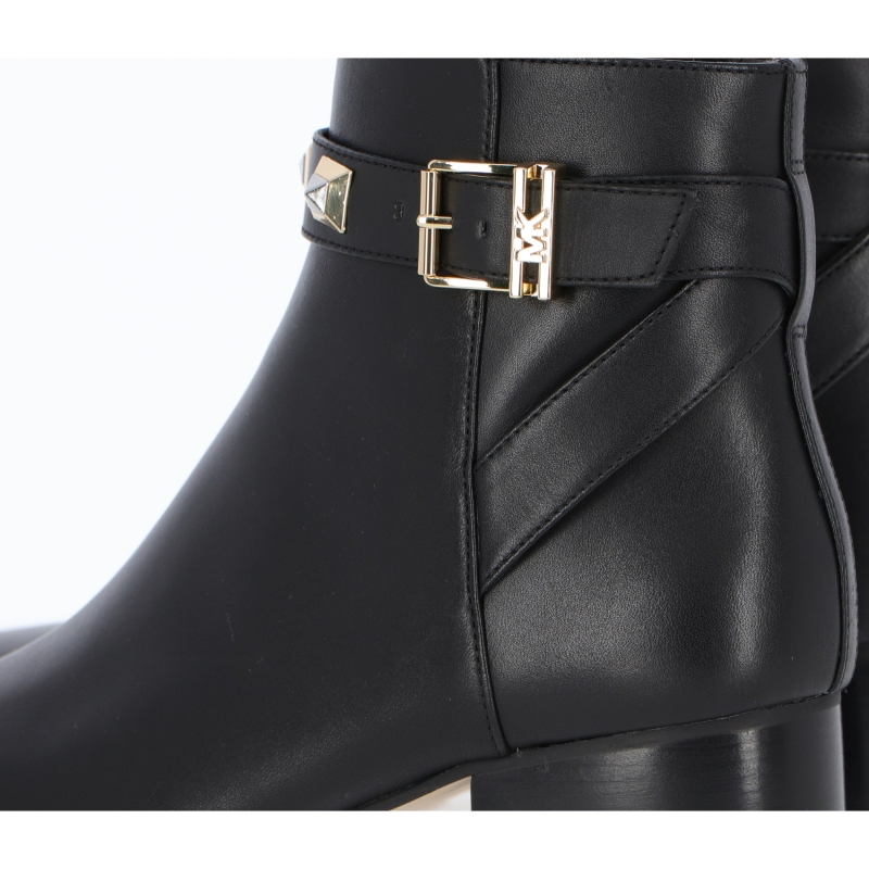 BRITTON LEATHER ANKLE BOOTS WITH STUDS
