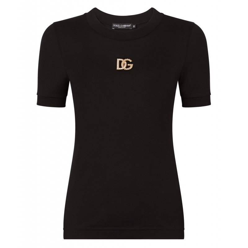 JERSEY T-SHIRT WITH DG EMBELLISHMENT