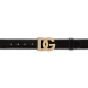 PATENT LEATHER BELT WITH DG LOGO