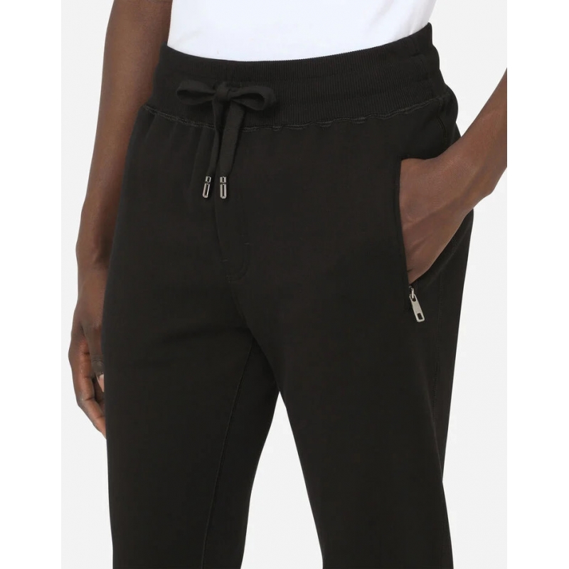 JERSEY JOGGING PANTS WITH BRANDED TAG