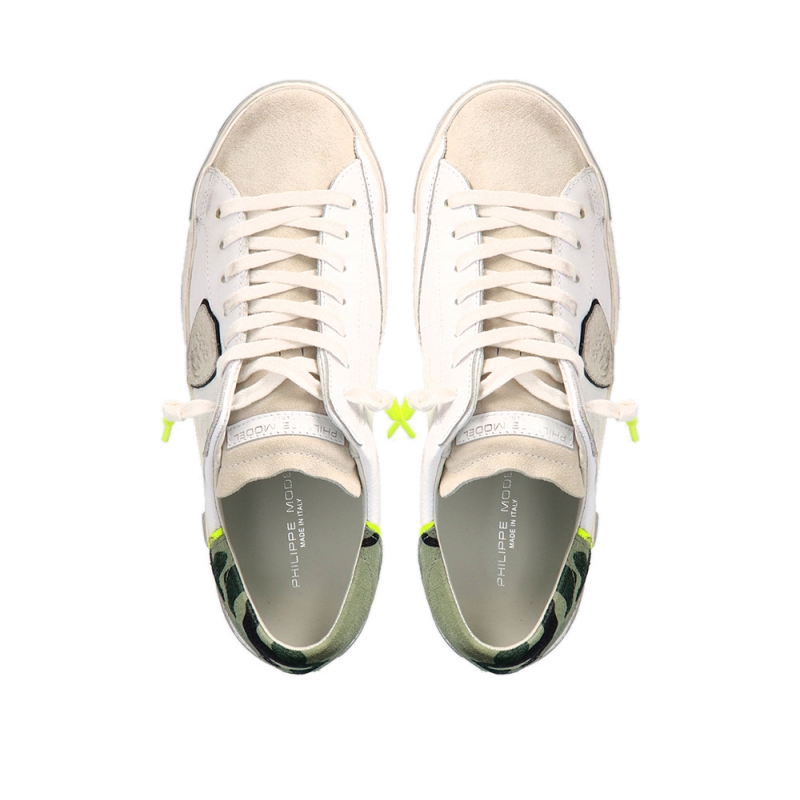 PRSX VEAU CAMOUFLAGE SNEAKERS