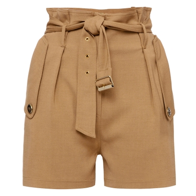 WIDE SHORTS WITH BELT