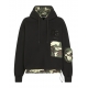 HOODIE WITH CAMOUFLAGE-PRINT DETAIL