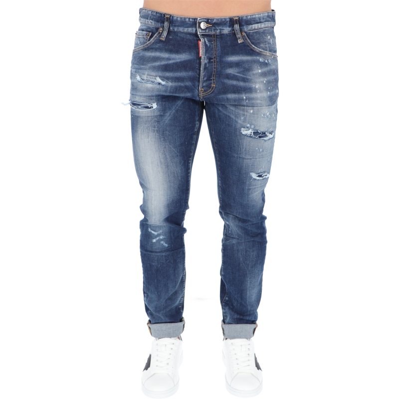 COOL GUY JEANS MID BLUE WASH