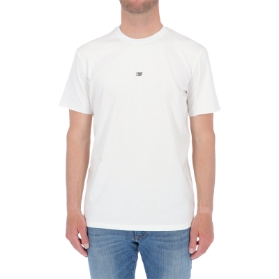 CALLIOPE T-SHIRT IN COTTON WITH RAW CUT SLEEVE