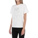 COTTON T-SHIRT WITH STRASS