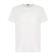 COTTON T-SHIRT WITH EMBOSSED LOGO