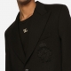 STRECH JERSEY JACKET WITH HERALDIC PATCH