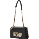 FAUX LEATHER CROSSBODY BAG WITH LOGO FASTENING