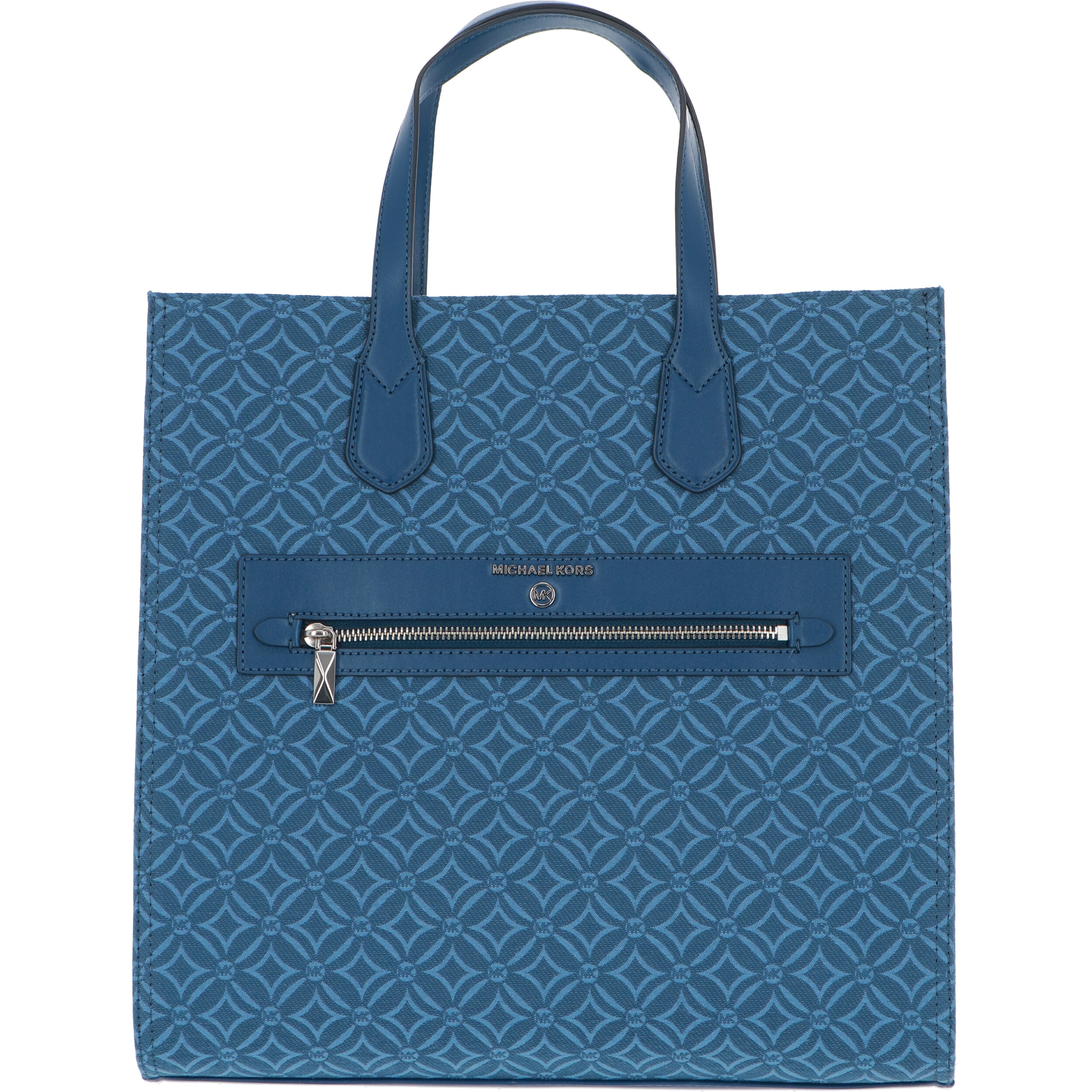 Kempner Large Logo Jacquard Tote Bag