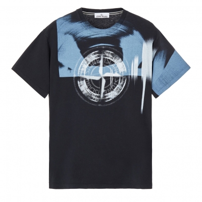 T-SHIRT IN JERSEY DI COTONE MOTION SATURATION TWO