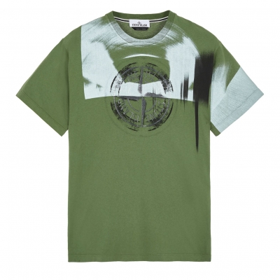 T-SHIRT IN JERSEY DI COTONE MOTION SATURATION TWO