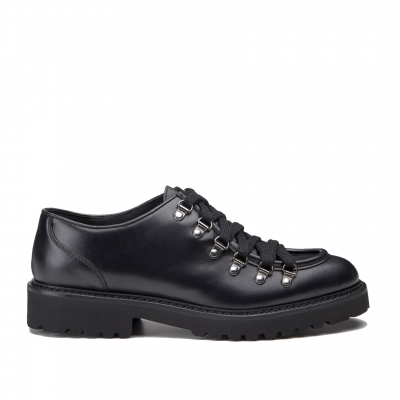 CALFSKIN LACE-UP SHOES