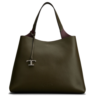 LEATHER BAG WITH CHARM