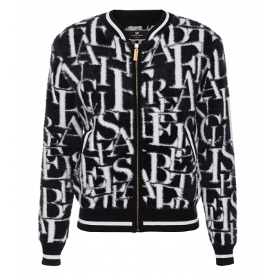 BOMBER STYLE JACKET WITH LETTERING