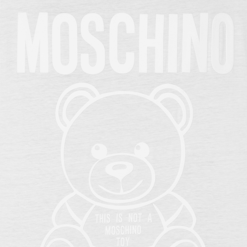 T-SHIRT IN JERSEY ORGANICO MOSCHINO TEDDY BEAR