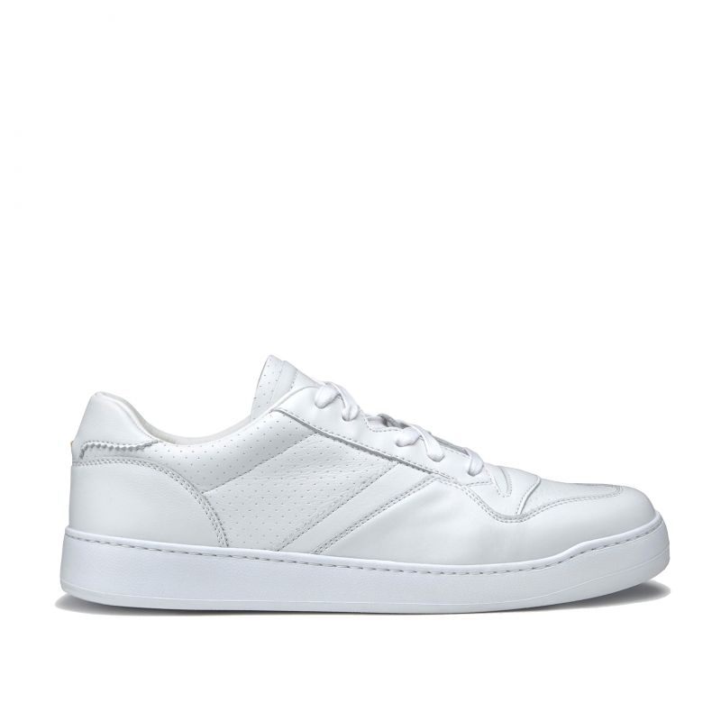 SNEAKERS IN WHITE LEATHER