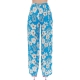 WIDE-LEG TROUSERS WITH GRAPHIC FLORAL DETAILING