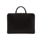 Monreal briefcase in calfskin with heat-pressed logo