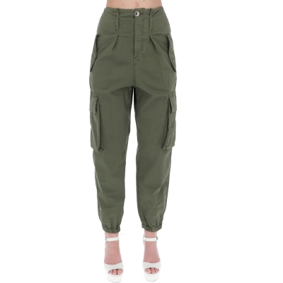 TRICOTINE CARGO TROUSERS
