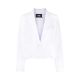 BRODERIE ANGLAISE CROPPED BLAZER