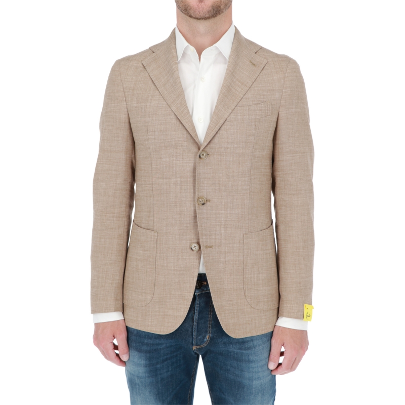 New Napoli jacket in linen mix