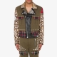 Military patchwork jacket