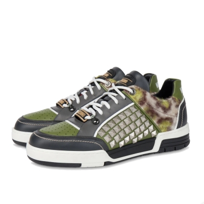 Sneakers military patchwork