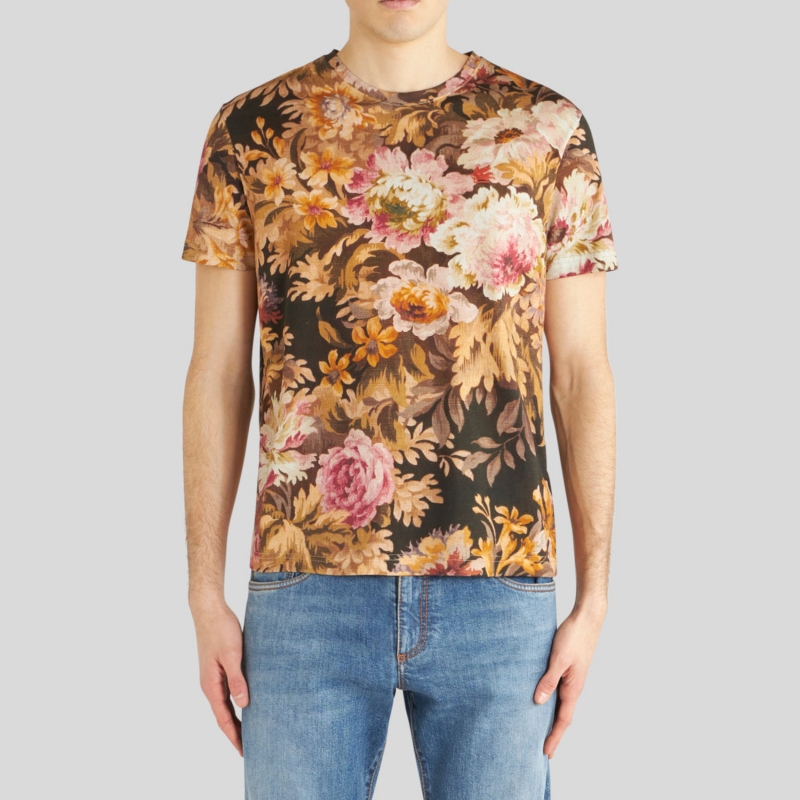 T-shirt stampa floreale