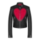 GIACCA IN NAPPA RED HEART