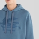 Sweatshirt with hood and logo