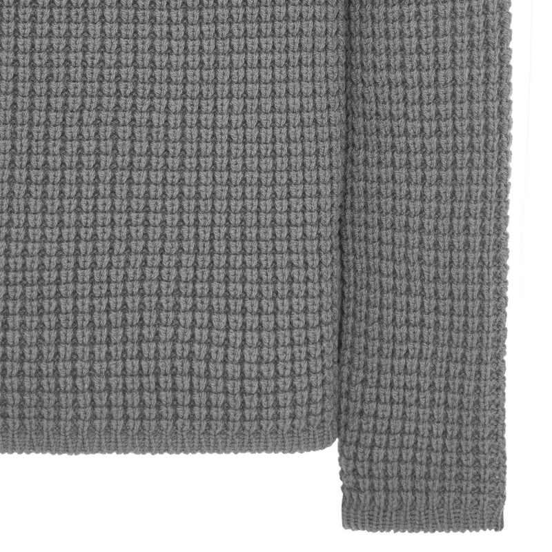 Crew neck sweater in pure wool gauge 3