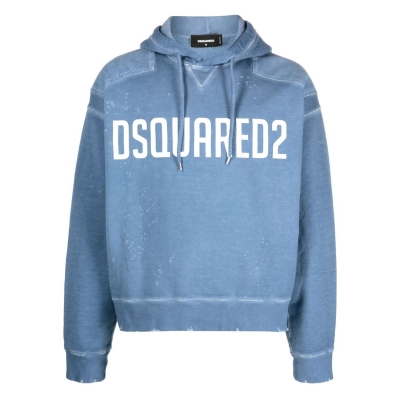 Dsquared2 Sweatshirt with worn effect