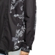 VERSACE JEANS COUTURE BLACK SHIRT WITH 'CHAIN COUTURE' PATTERN