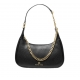 Piper small shoulder bag in grained leather
