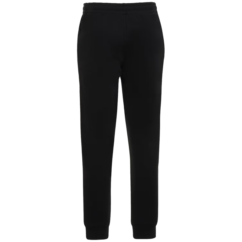 Cotton fleece trousers with logo